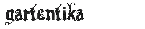 The Gartentika Font