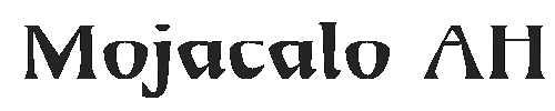 The Mojacalo AH Font