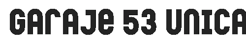 The Garaje 53 Unicase Font