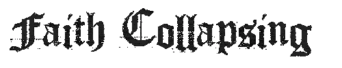 The Faith Collapsing Font