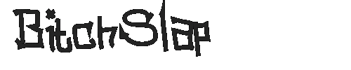The BitchSlap Font