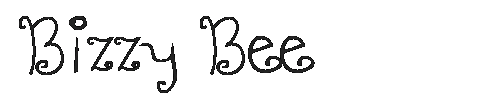The Bizzy Bee Font