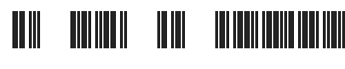 The 3 of 9 Barcode Font