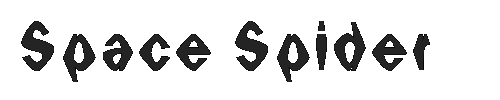 The Space Spider Font