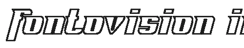 The Fontovision II Font