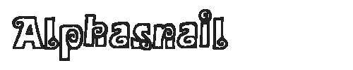 The Alphasnail Font