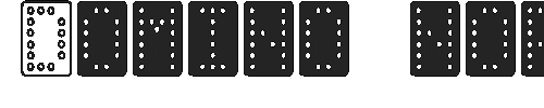 The Domino normal Font