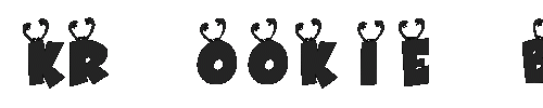 The KR Ookie Bookie Font