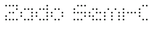 The Zado Semi-Condensed Font