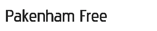 The Pakenham Free Font
