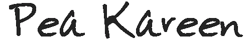 The Pea Kareen Font
