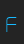 F Continuum Light font 