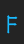 F Pointened font 