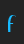 F Blue Melody font 