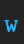 w Incognitype font 
