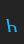 h Aquaduct Reverse Italic font 