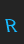 R Aquaduct Reverse Italic font 