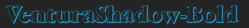 VenturaShadow-Bold font