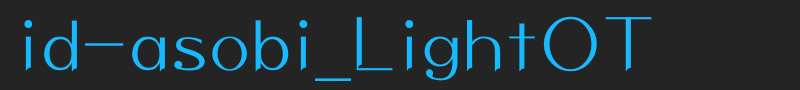 id-asobi_LightOT font