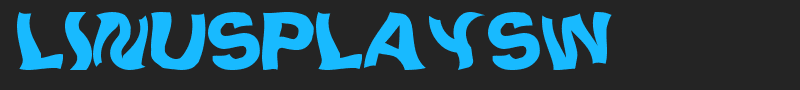 LinusPlaySW font