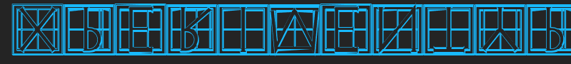 XperimentypoThree-C-Square font