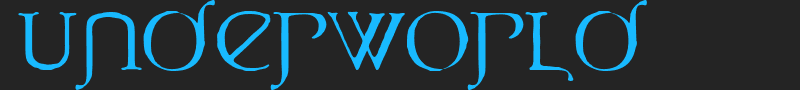 UnderWorld font