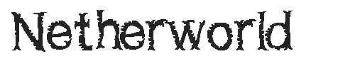 The Netherworld Font
