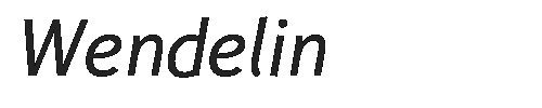 The Wendelin Font