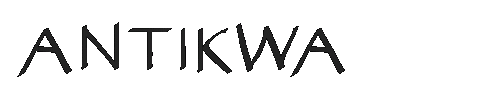 The AntiKwa Font
