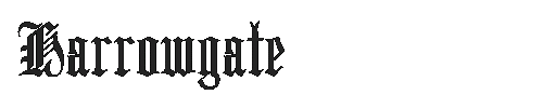 The Harrowgate Font