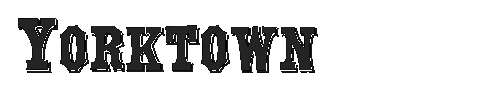 The Yorktown Font