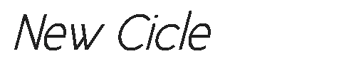 The New Cicle Font