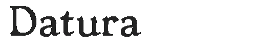 The Datura Font