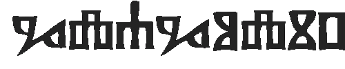 The Glagolitsa Font