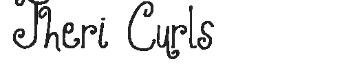 The Jheri Curls Font