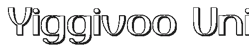 The Yiggivoo Unicode Font
