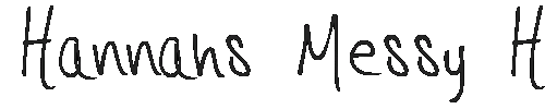 The Hannahs Messy Handwriting Font
