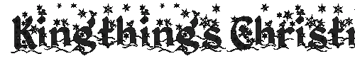 The Kingthings Christmas 2 Font