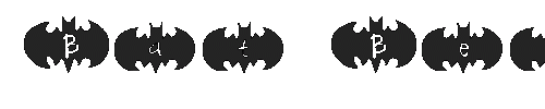 The Bat Ben Font