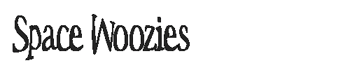 The Space Woozies Font