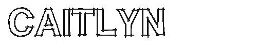 The CAITLYN Font