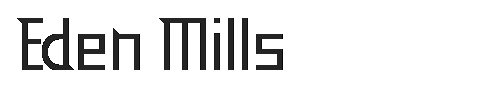 The Eden Mills Font