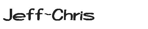 The Jeff-Chris Font