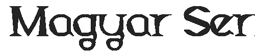 The Magyar Serif Font