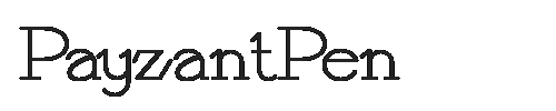 The PayzantPen Font
