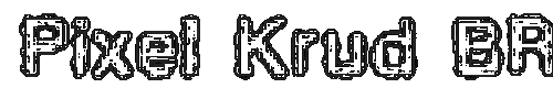 The Pixel Krud BRK Font