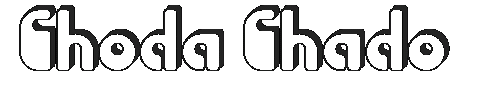 The Choda Chado Font