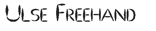 The Ulse Freehand Font