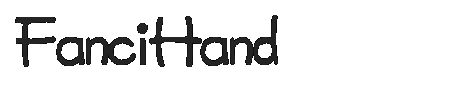 The FanciHand Font