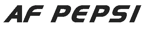 The AF PEPSI Font